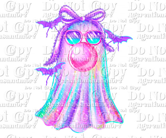 Colorful boo no bg Digital Download PNG