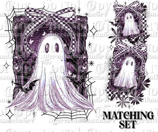 boo frame bow Digital Download PNG