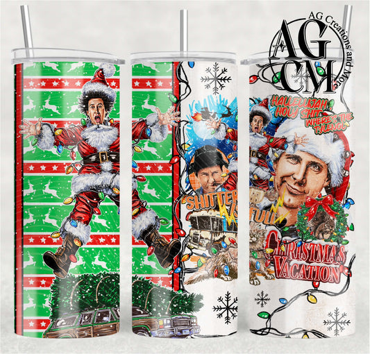 Christmas 20oz Tumbler Design | Instant PNG Digital File