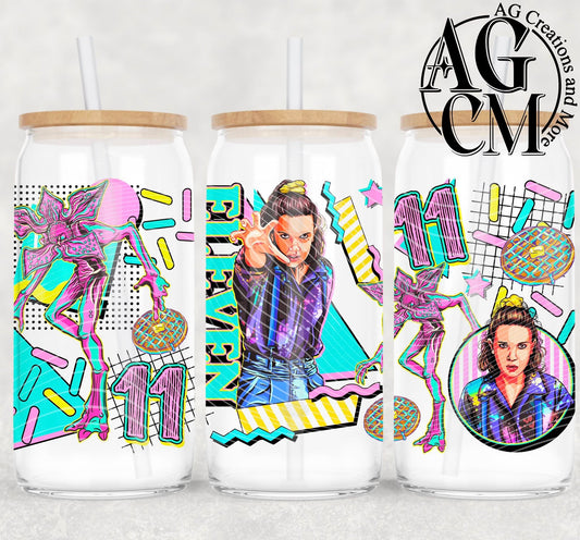 Eleven 16oz libby wrap PNG