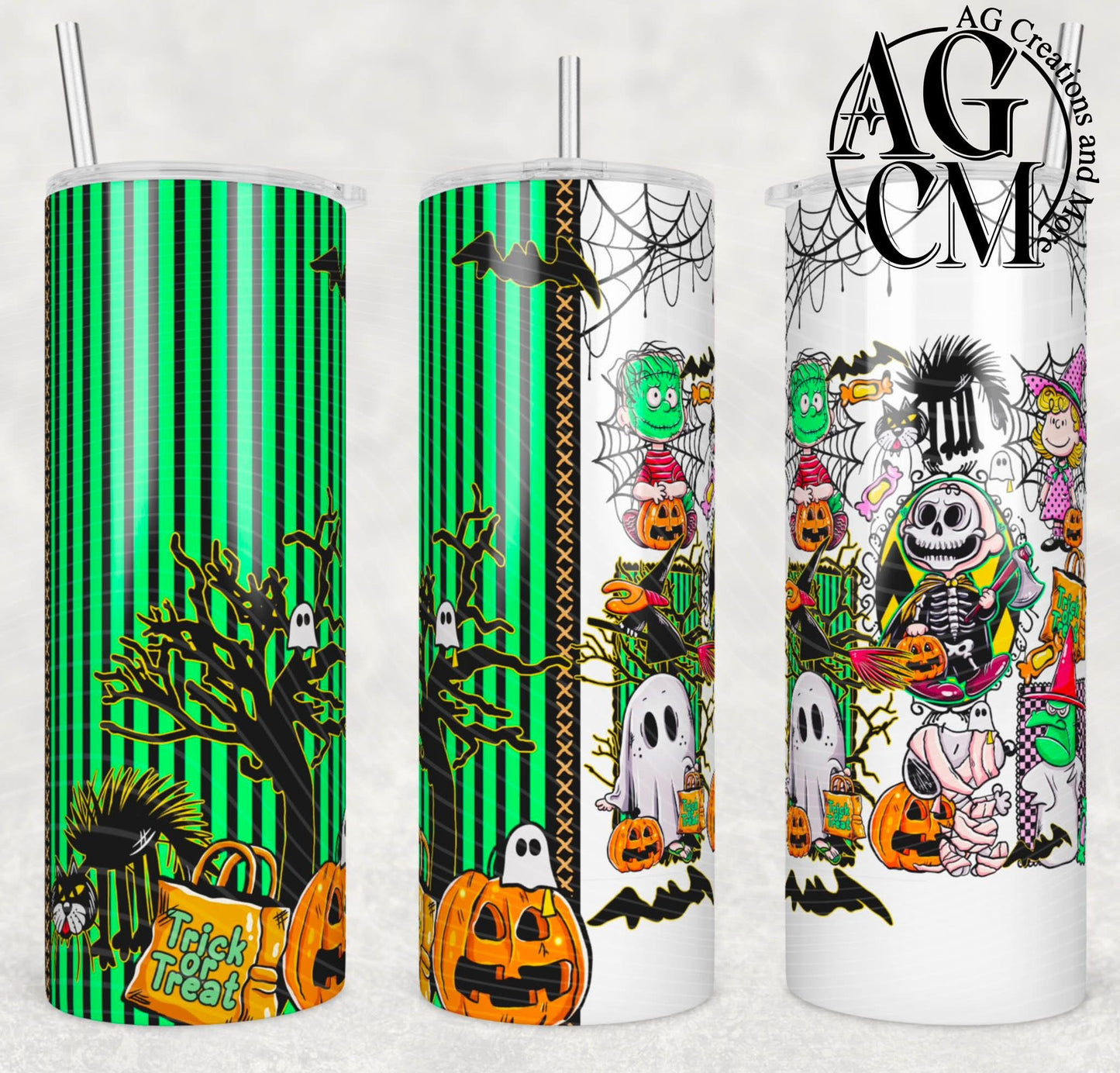 Halloween CB Color 20oz Tumbler Digital Download PNG