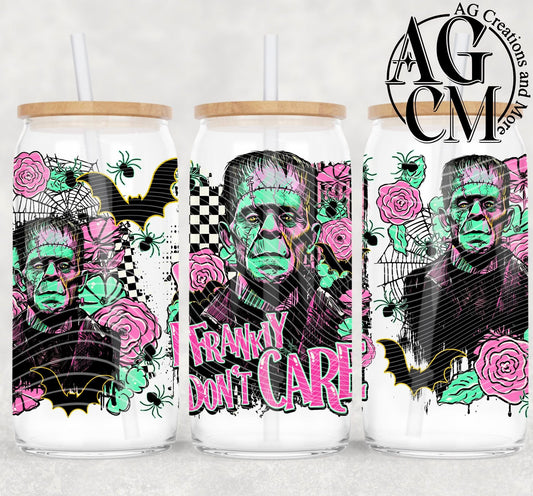 Frankly I Don’t Care 16oz libby wrap PNG