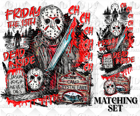 Dead Inside Digital Download png design
