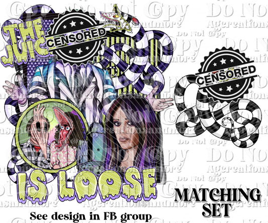 The Juice loose  set Digital Download PNG