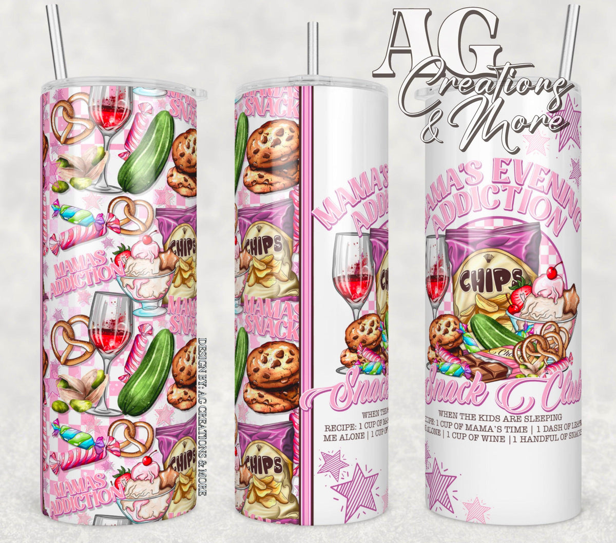 Mamas sweet addiction Tumbler Digital