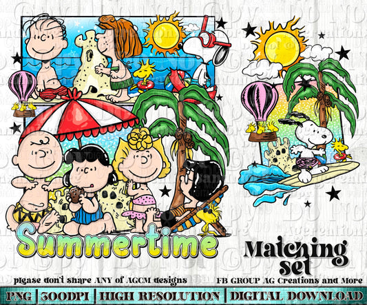 Summertime Set digital download PNG