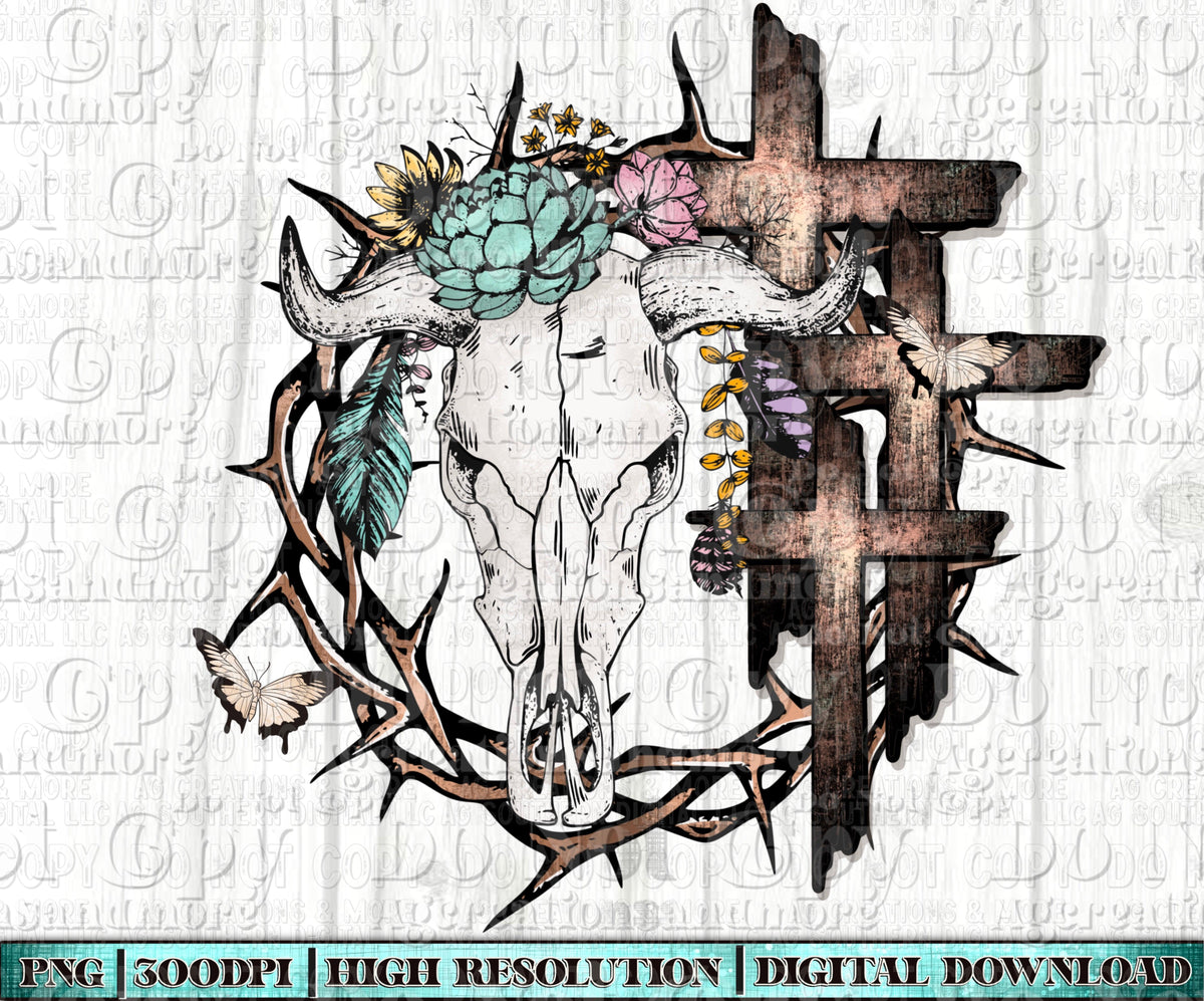 Boho cross Digital Download