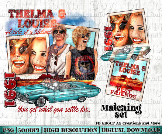 Vintage T & L  sleeve set PNG