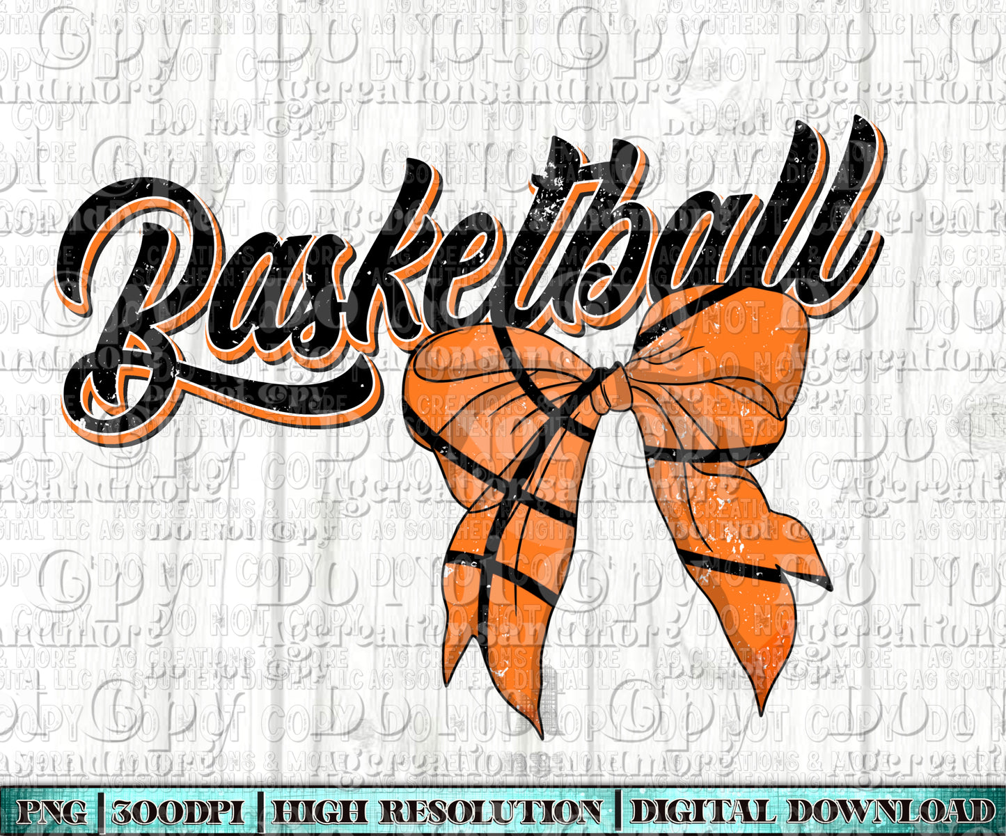 Basketball Bow Digital Download