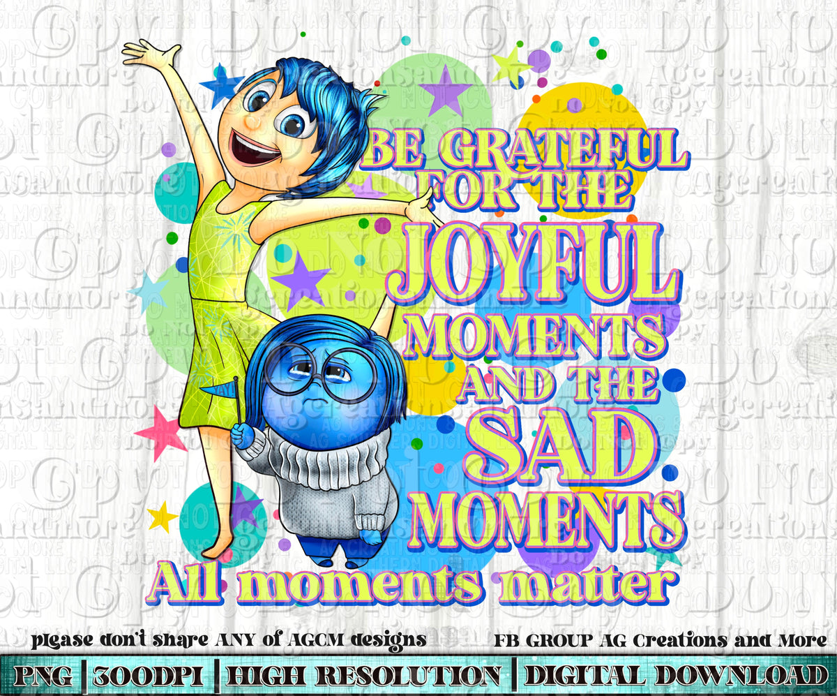 Joyful moments digital download PNG