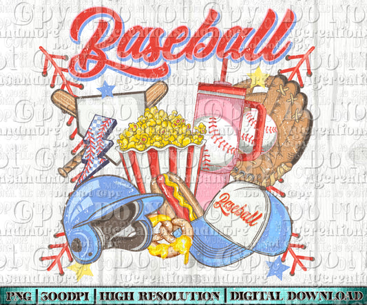 Baseball Digital Download