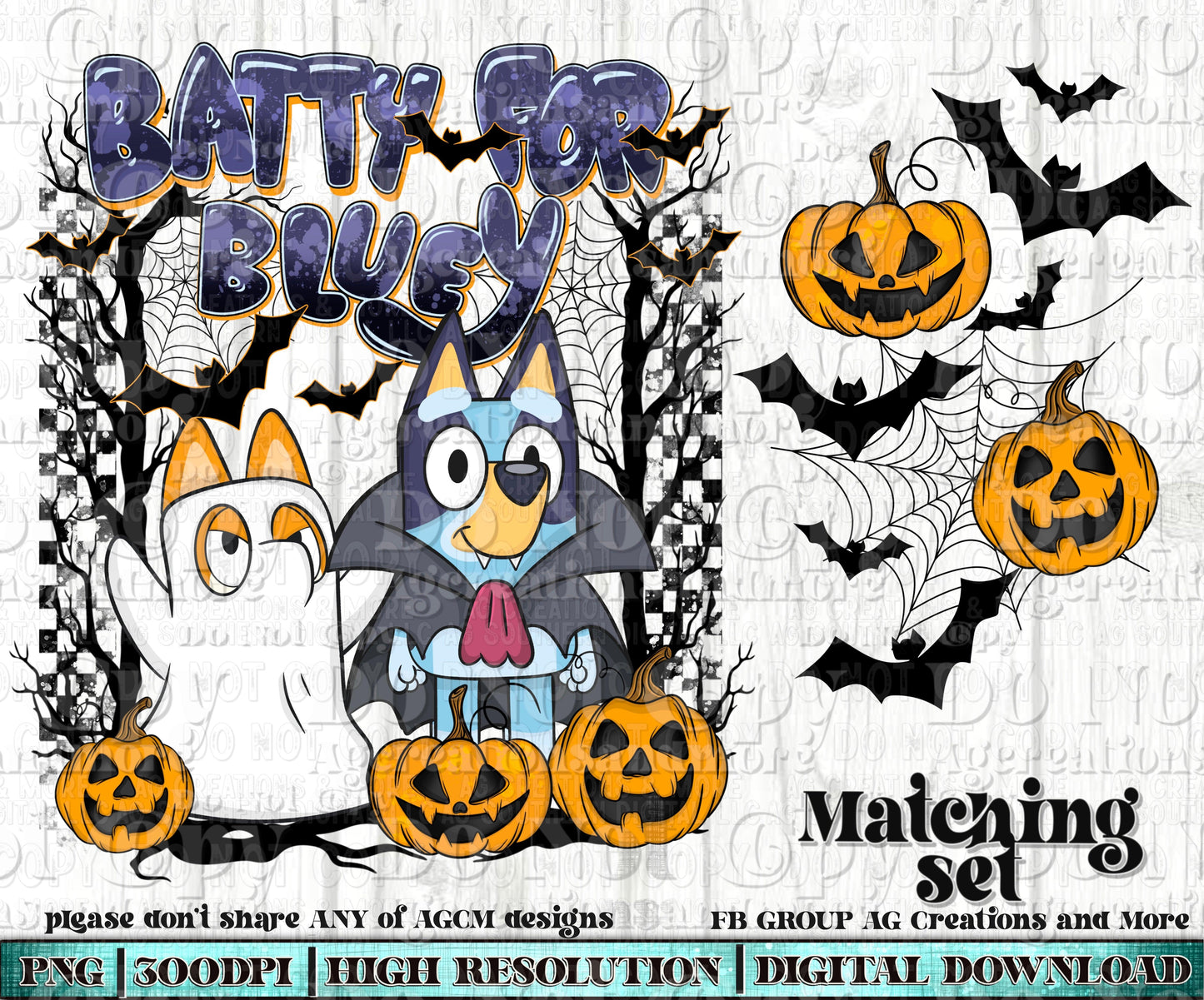 Batty set Digital Download PNG