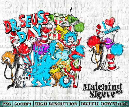 Cat in the hat set Digital Download