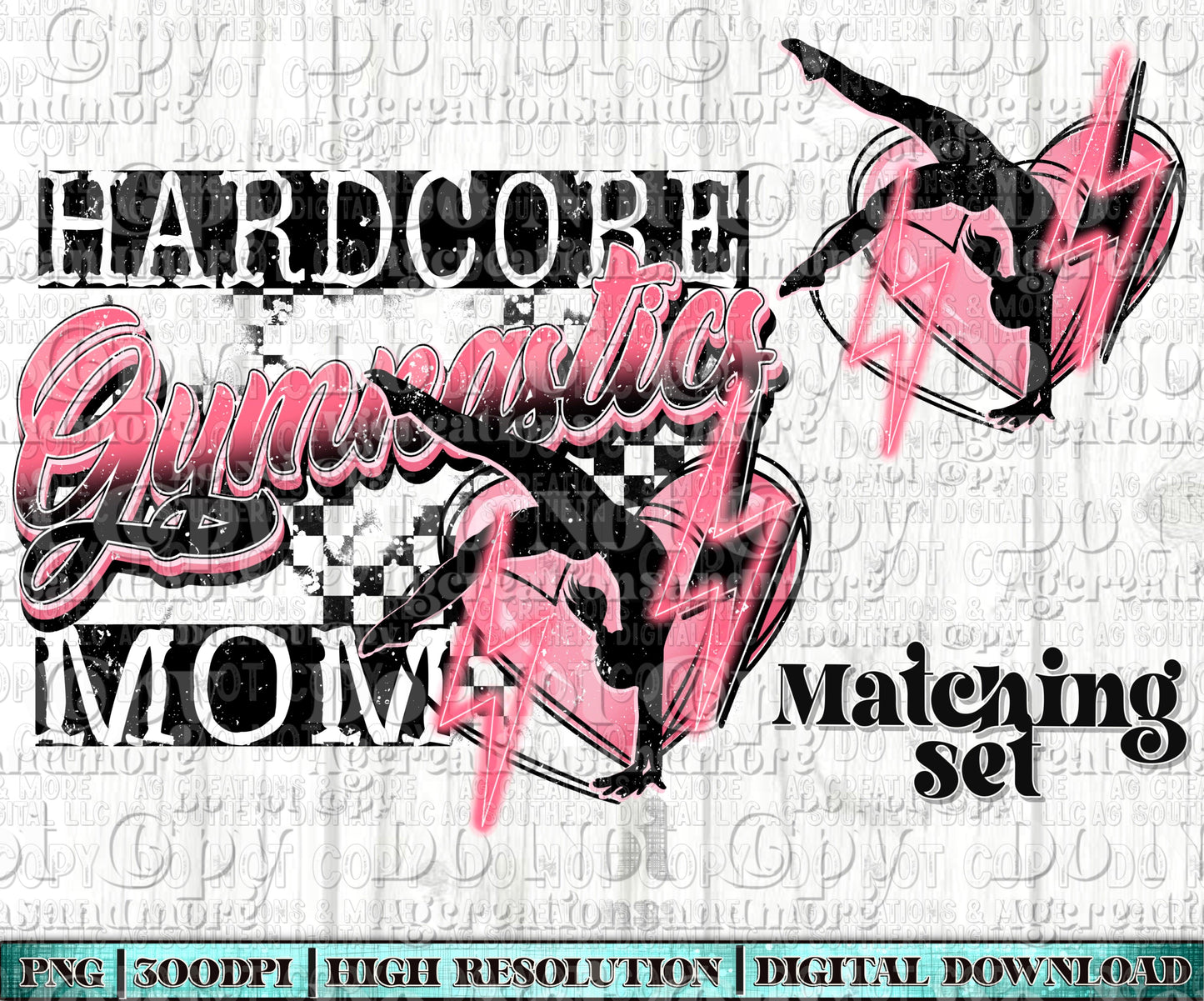 Hardcore gymnastics, mom Digital Download