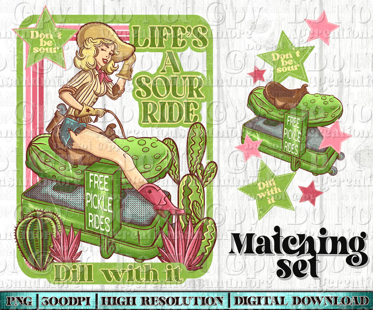 Lifes a sour ride Digital Download PNG