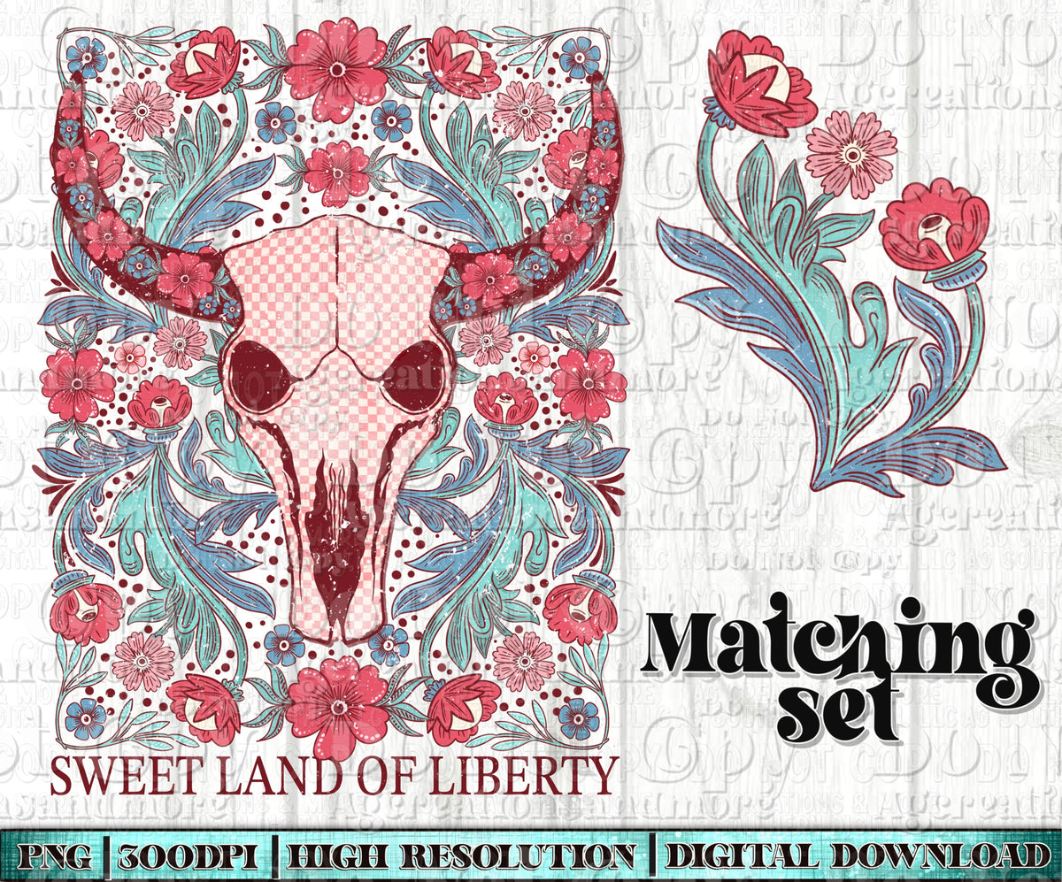 Boho sweet liberty set Digital Download