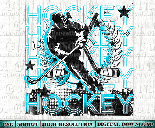Hockey Digital Download PNG