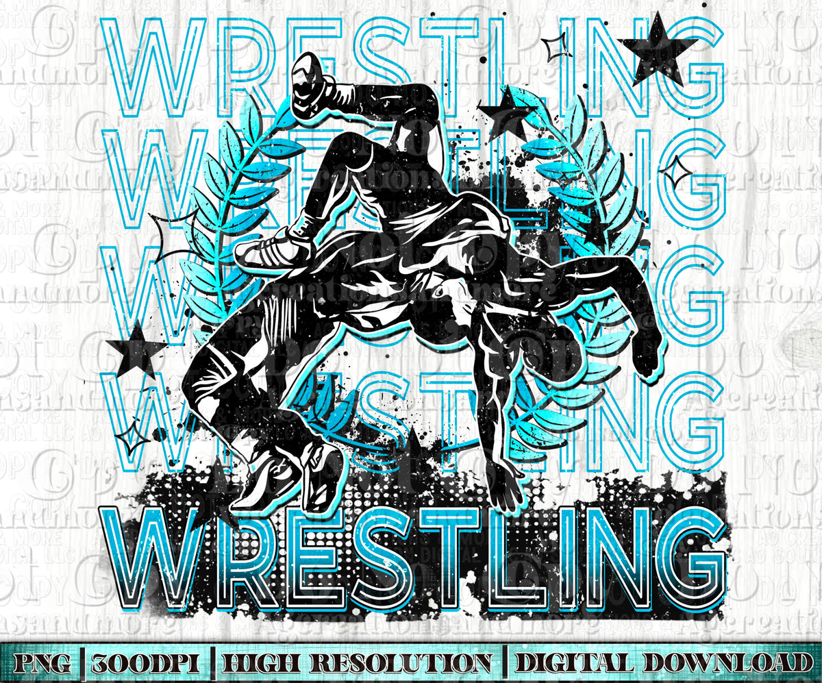 Wrestling boy Digital Download