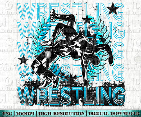 Wrestling boy Digital Download