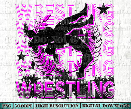 Wrestling Girl Digital Download