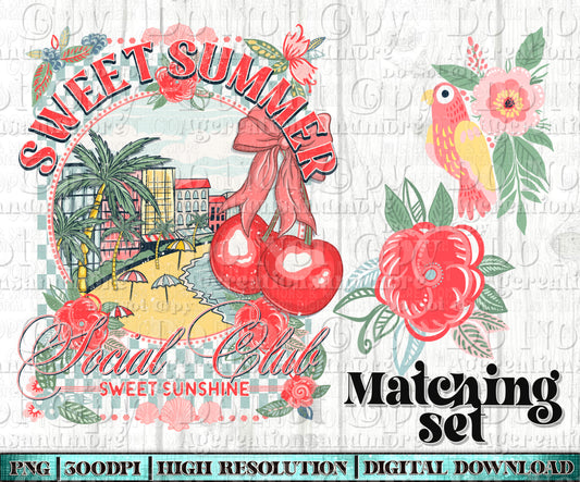 Sweet summer set Digital Download