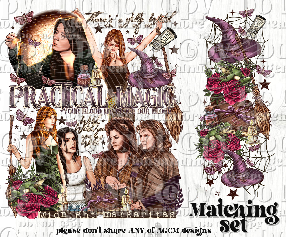 Magic Witches set Digital Download PNG