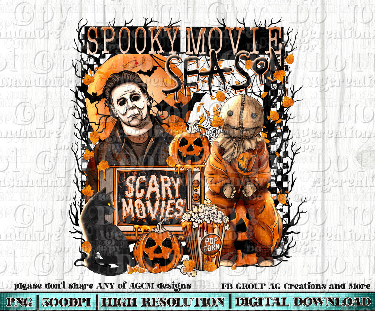 Michael Spooky Movie Digital Download PNG