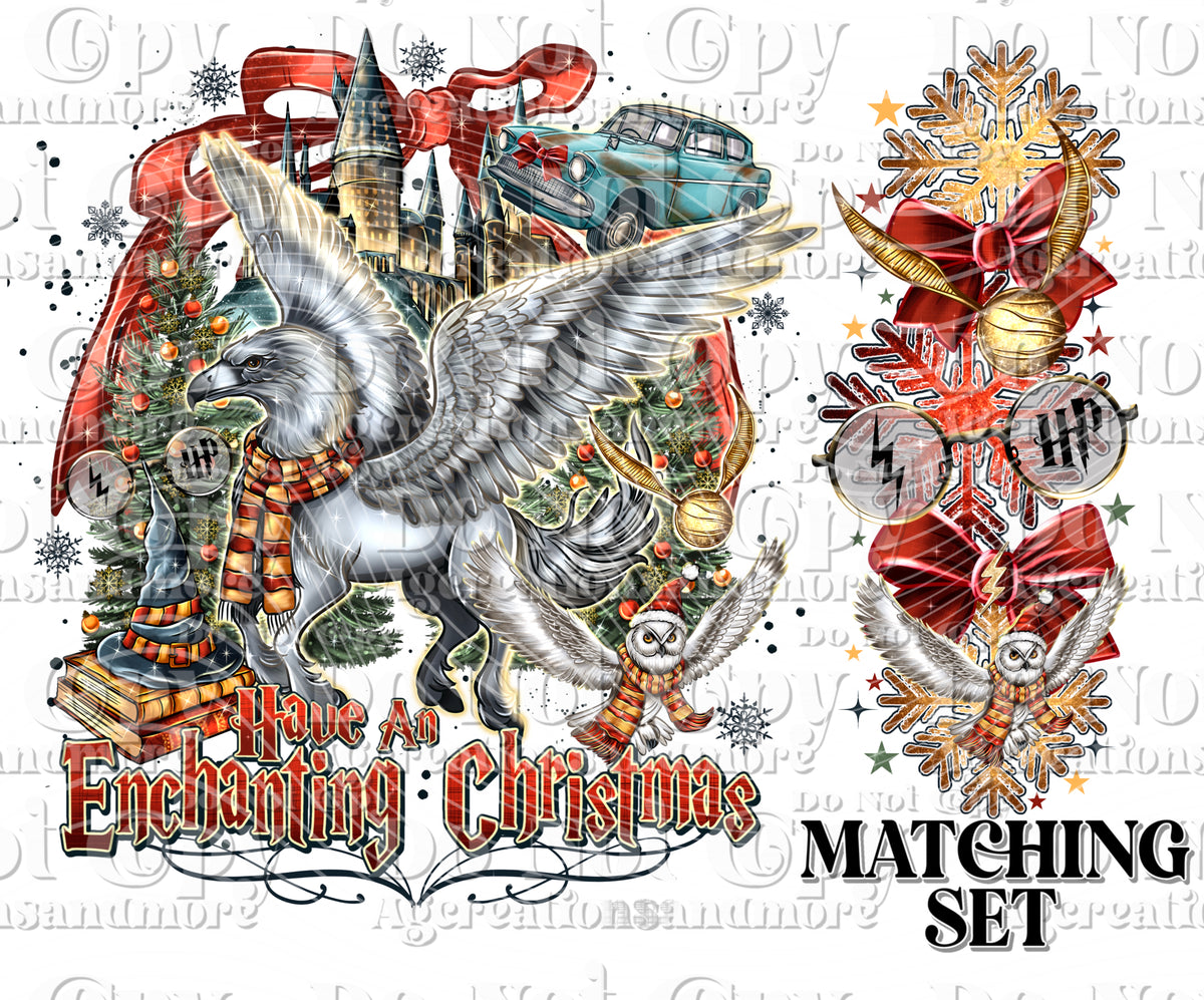 Buck Beak Enchanting Christmas Set Digital Download PNG