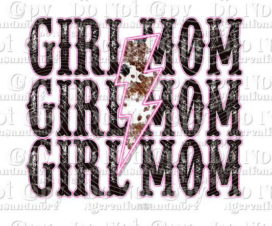 Girl Mom Digital Download PNG