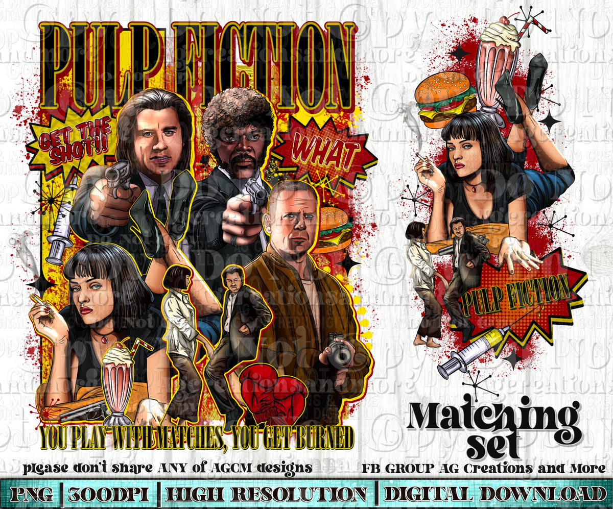 Pulp set Digital Download PNG