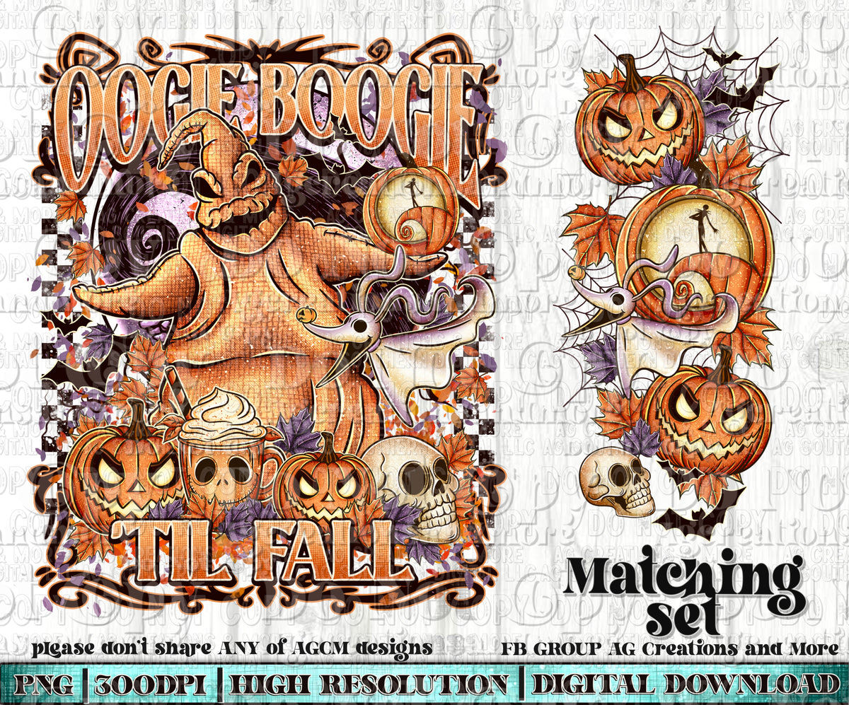 Til Fall Set Digital Download PNG