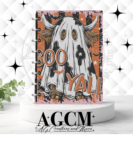 Boo yall Notebook Cover 3mf