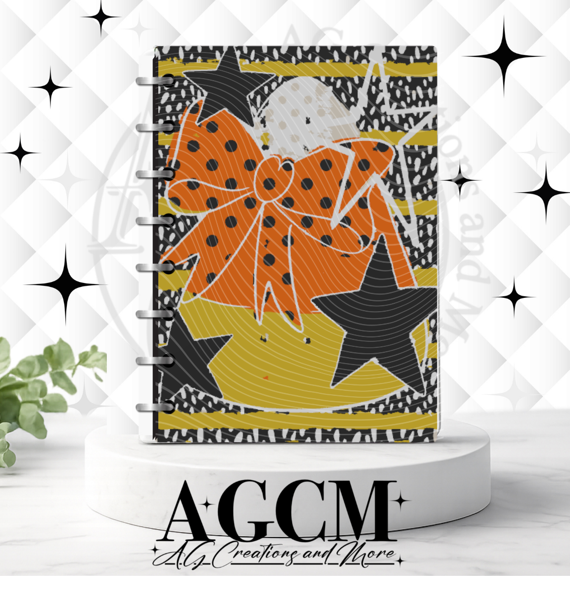 Candy Corn Notebook Cover 3mf