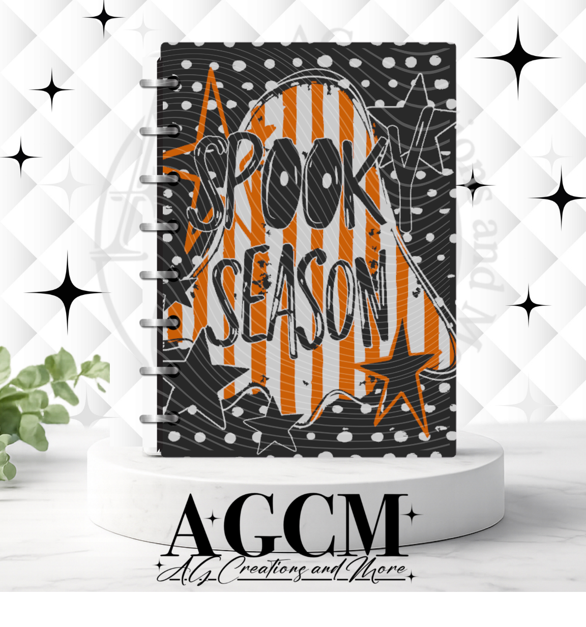 Spooky Season Notebook Covers (wholesale/ singles)