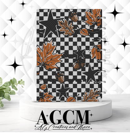 Fall Racoon Notebook Cover 3mf