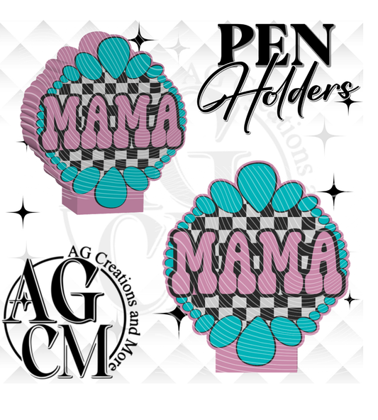 Mama Concho Pen Holder 3MF File