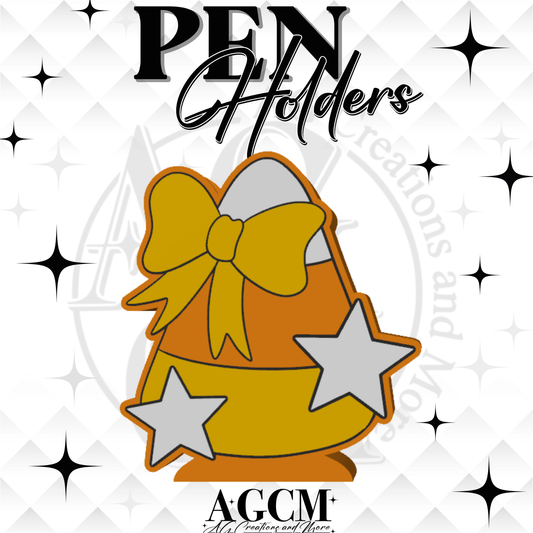 Candy Corn 3D Pen Holder 3MF / STL File