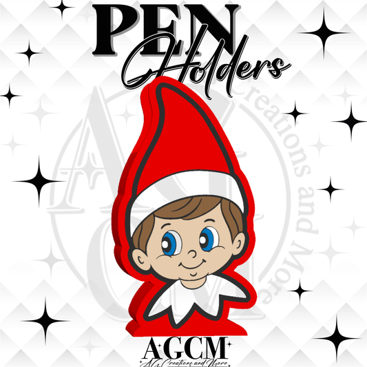 Naughty Elf 3D Pen Holder 3MF / STL File