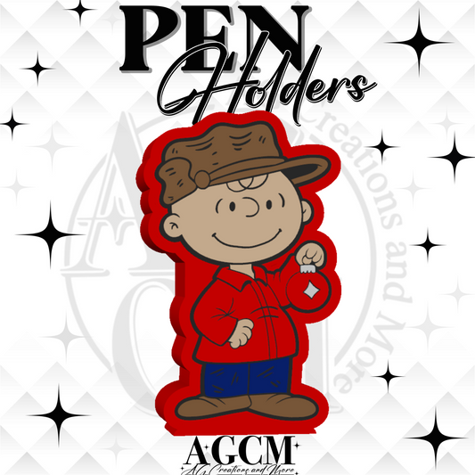 CB Christmas 3D Pen Holder 3MF / STL File