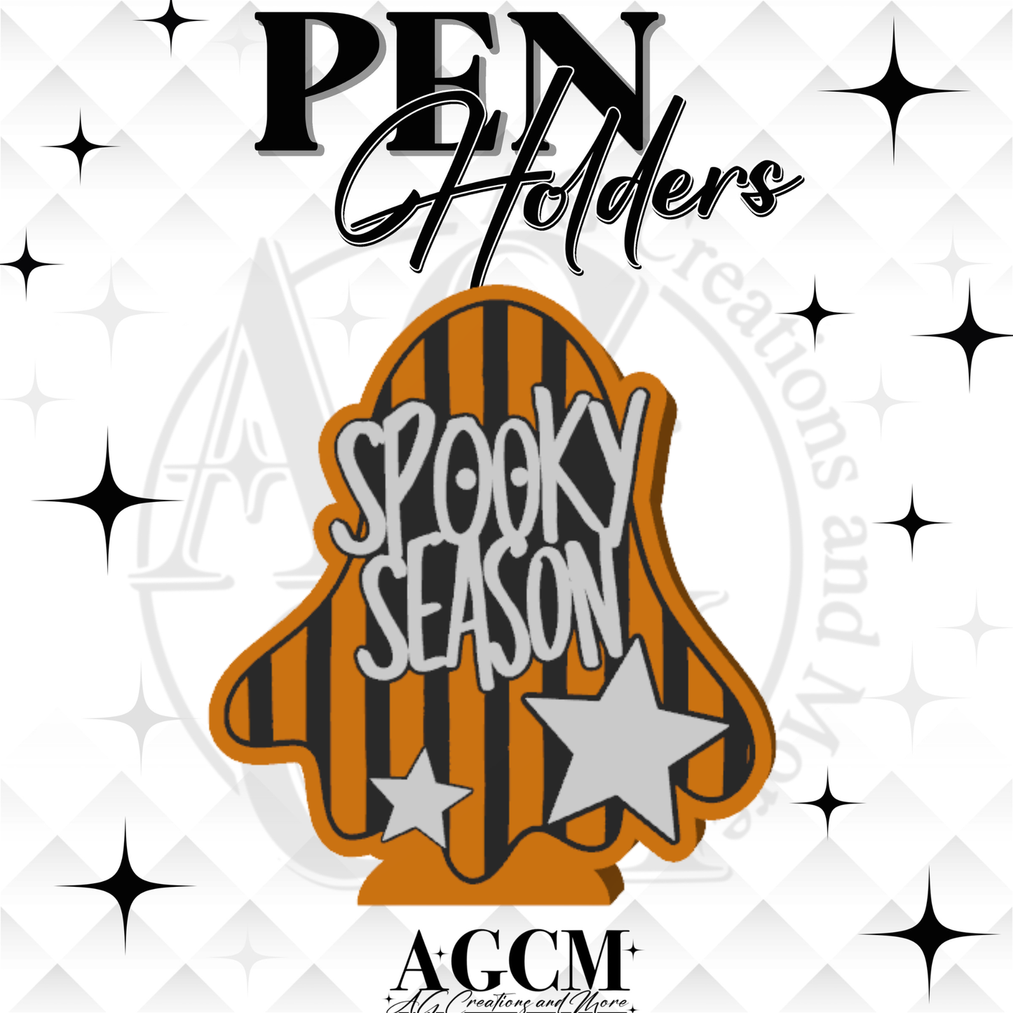 Spooky Season 3D Pen Holders (wholesale)
