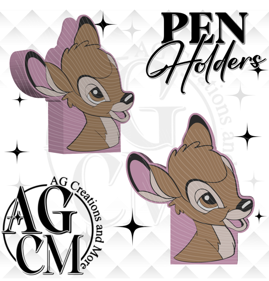 Baby Deer 3D Pen Holders (wholesale)