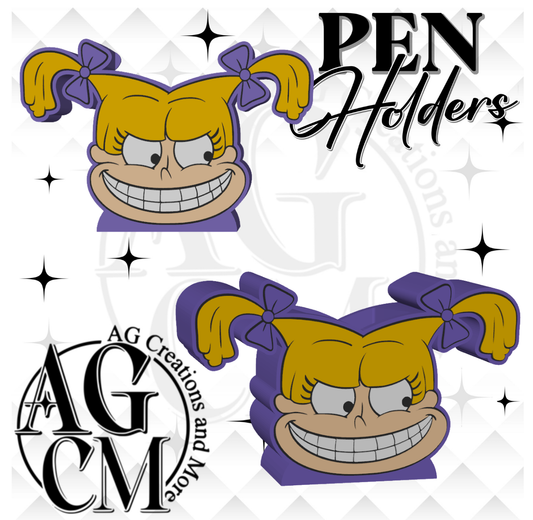 Angelica 3D Pen Holder 3MF / STL File