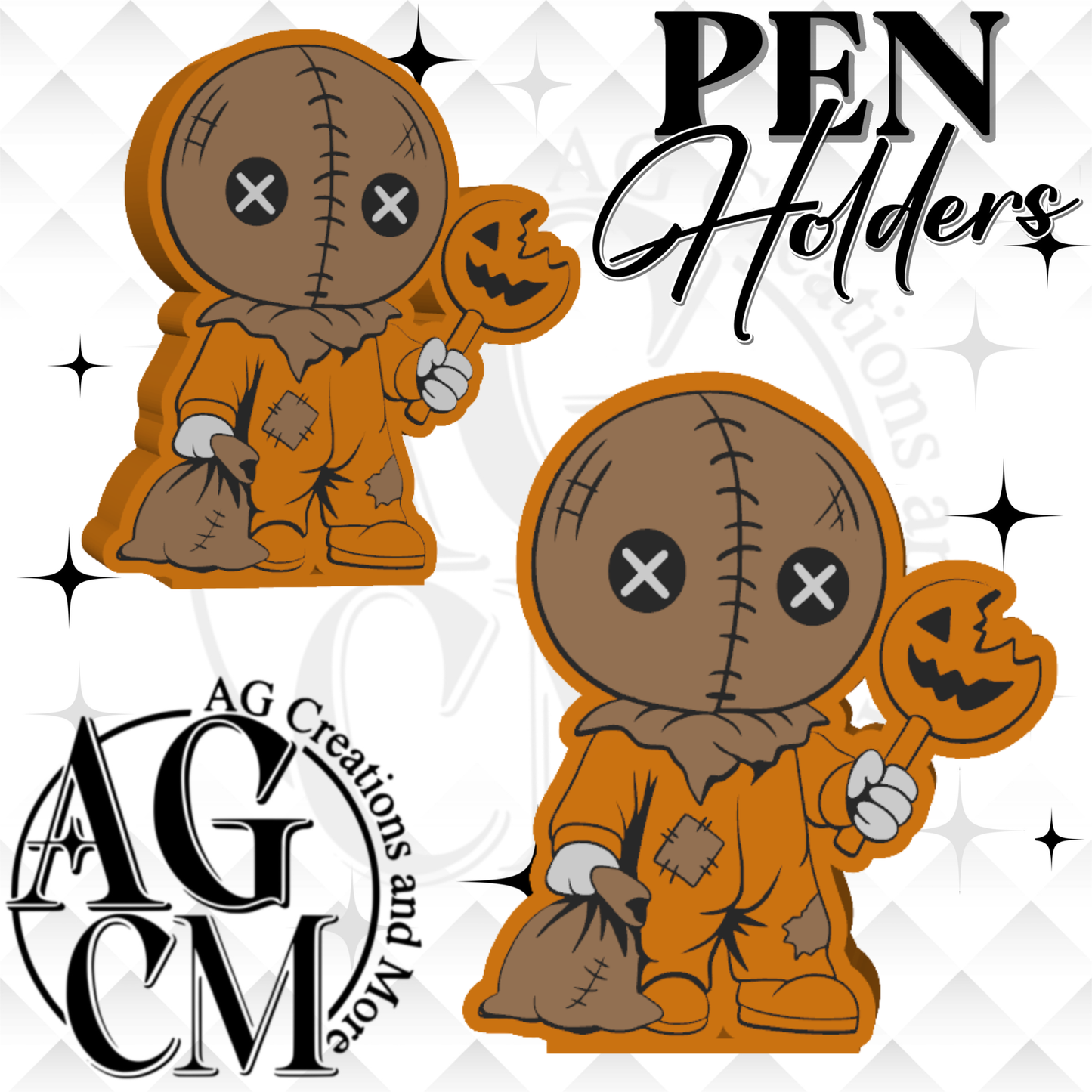 Trick or Treat 3D Pen Holders (wholesale)