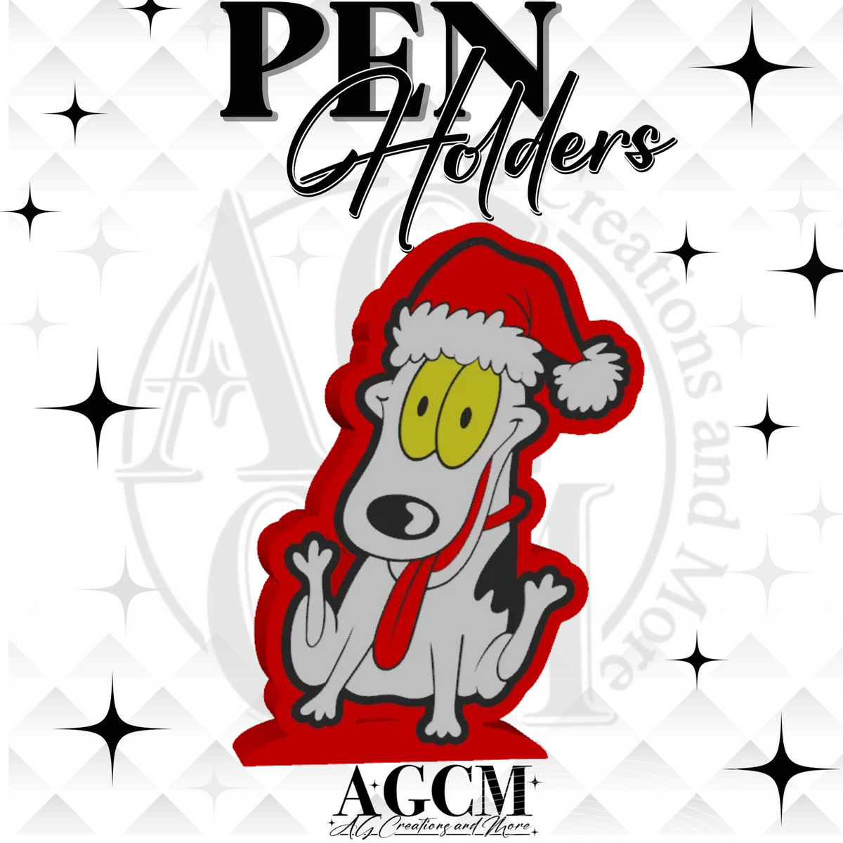 90s Silly Pup 3D Pen Holders (wholesale)