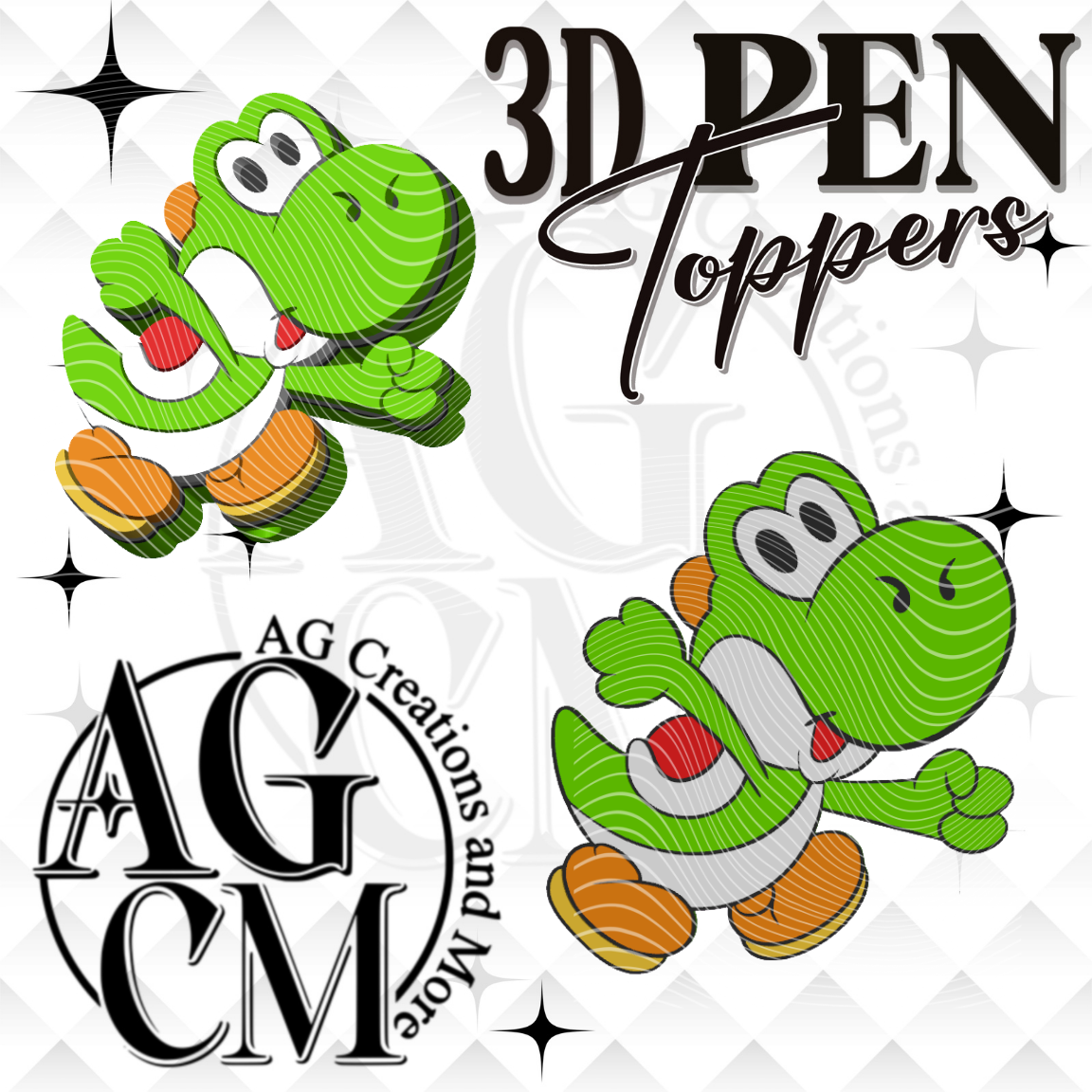 Yoshi Pen Toppers (wholesale)