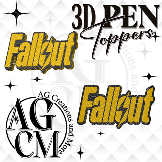 Fallout Pen Toppers (wholesale)
