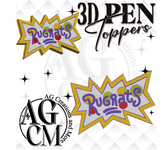 R-rats 3D Pen Toppers (wholesale)