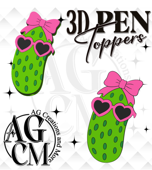 Pickle 3D Pen Toppers (wholesale)