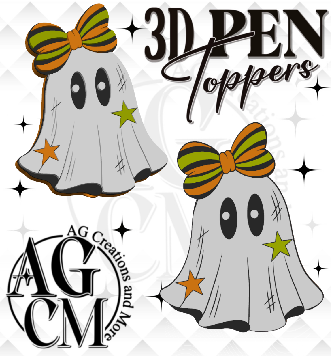 Boo Boo 3D Pen Toppers (wholesale)