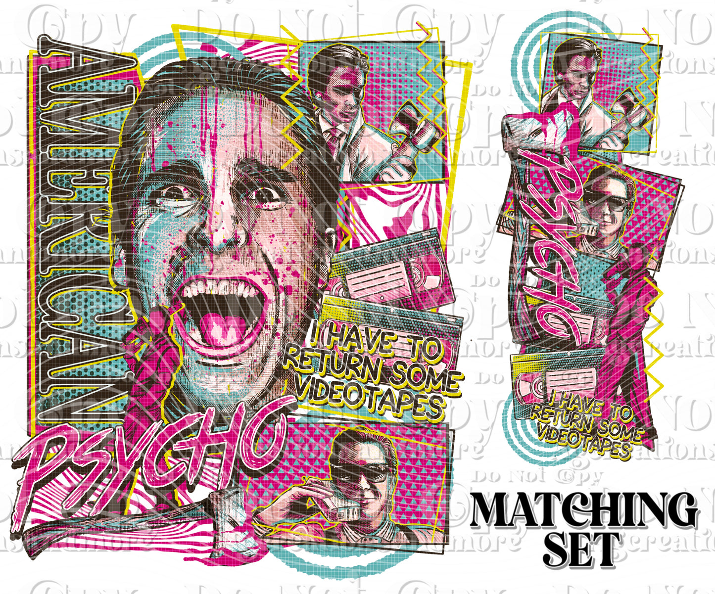 American Psycho set digital download PNG